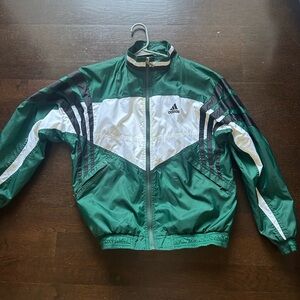 Vintage Adidas Zip-Up Windbreaker Bomber Jacket